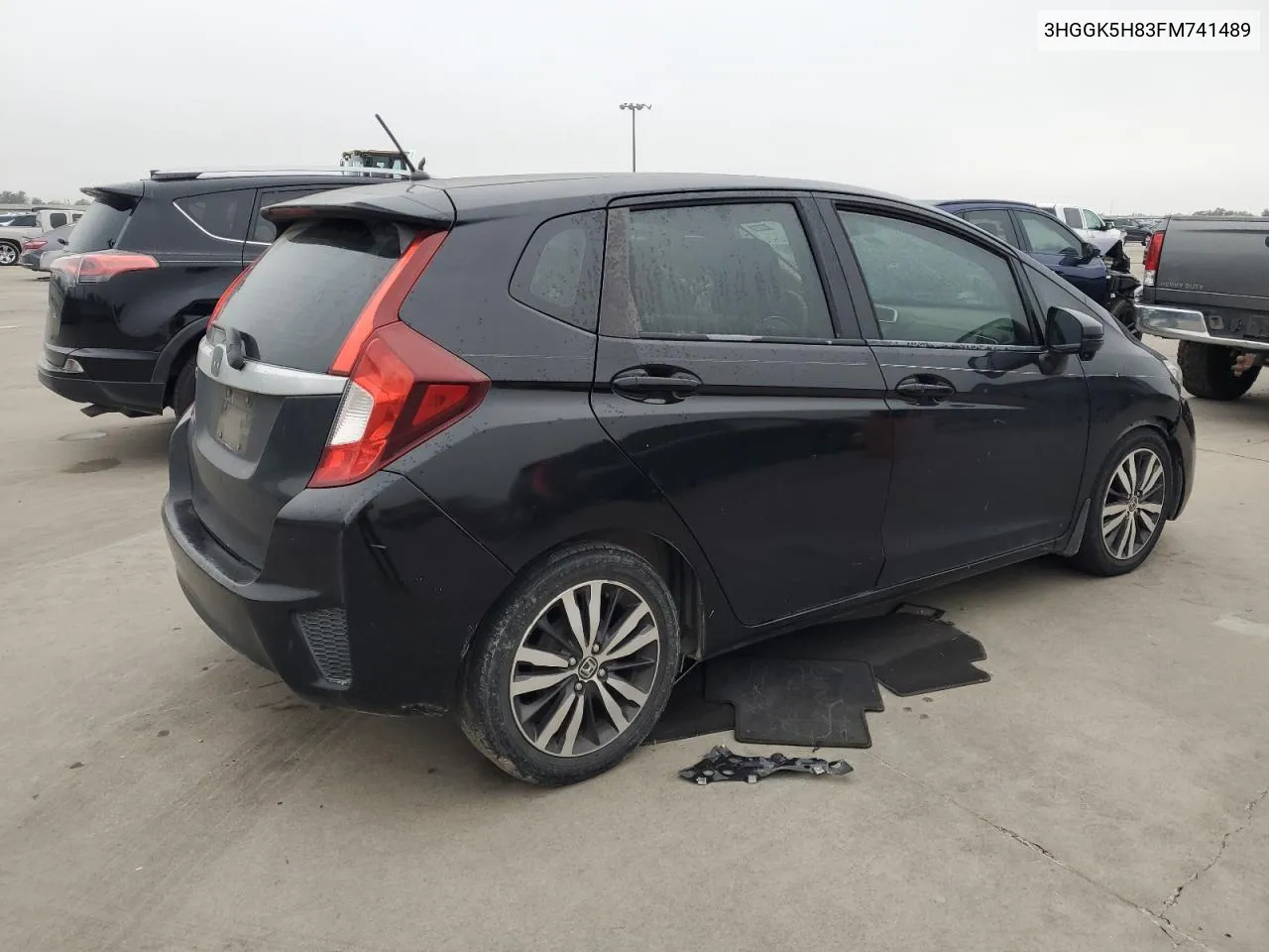 2015 Honda Fit Ex VIN: 3HGGK5H83FM741489 Lot: 78723134