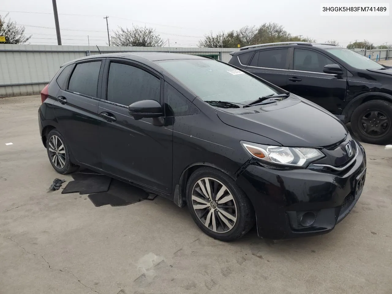 2015 Honda Fit Ex VIN: 3HGGK5H83FM741489 Lot: 78723134