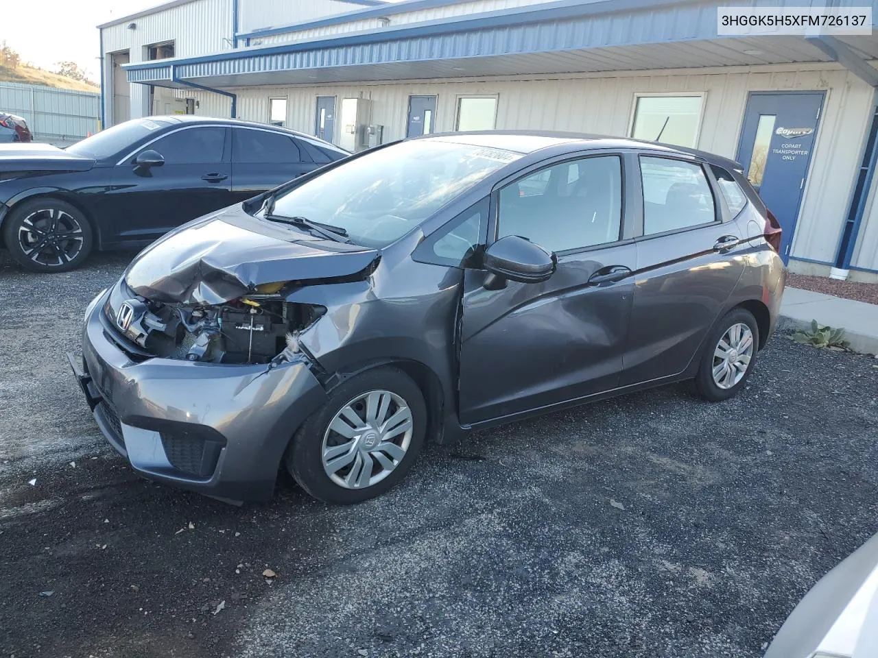 2015 Honda Fit Lx VIN: 3HGGK5H5XFM726137 Lot: 78782804