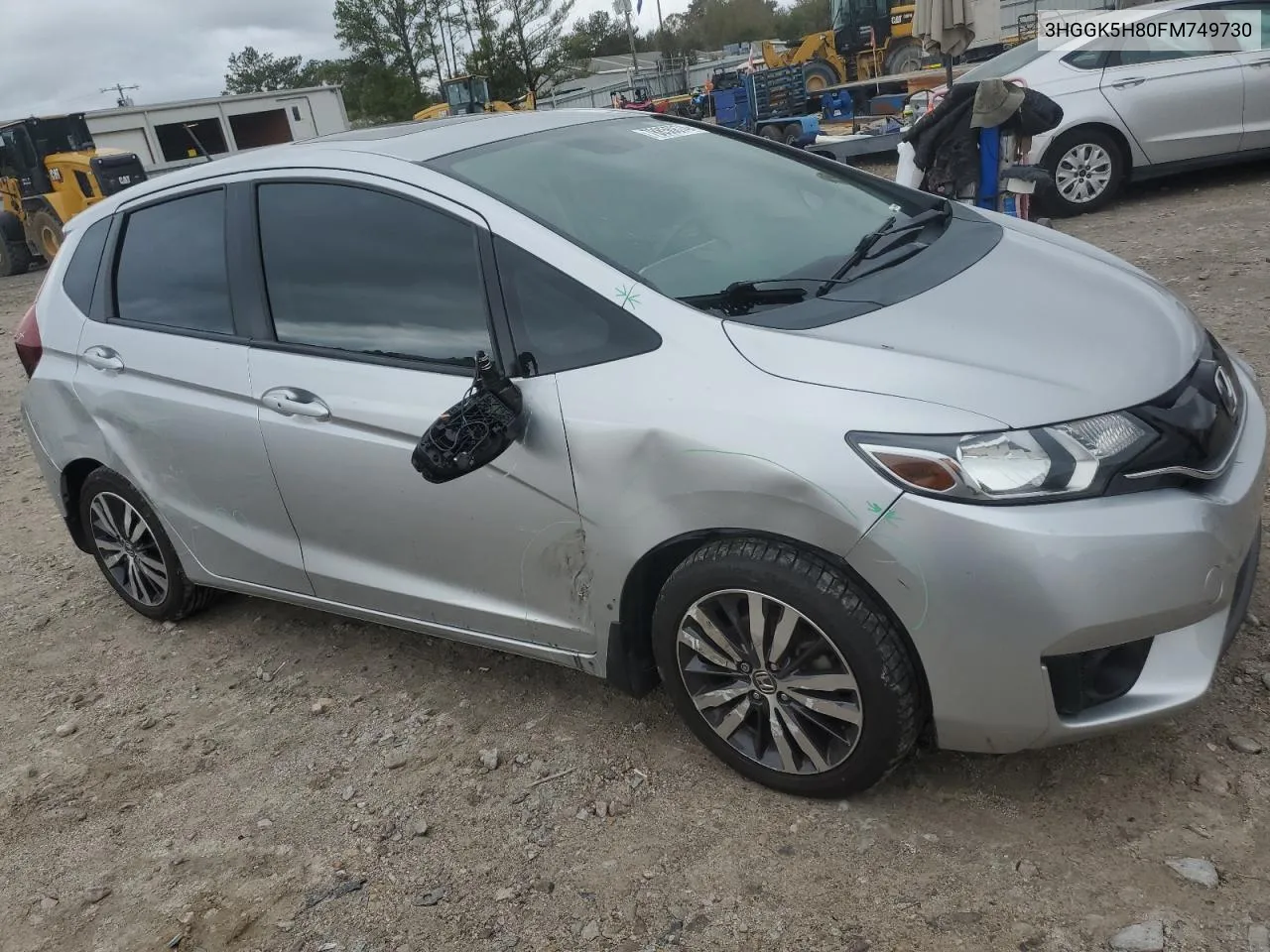 2015 Honda Fit Ex VIN: 3HGGK5H80FM749730 Lot: 78856874