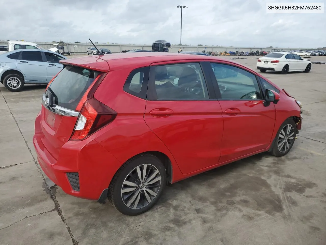 2015 Honda Fit Ex VIN: 3HGGK5H82FM762480 Lot: 79028454