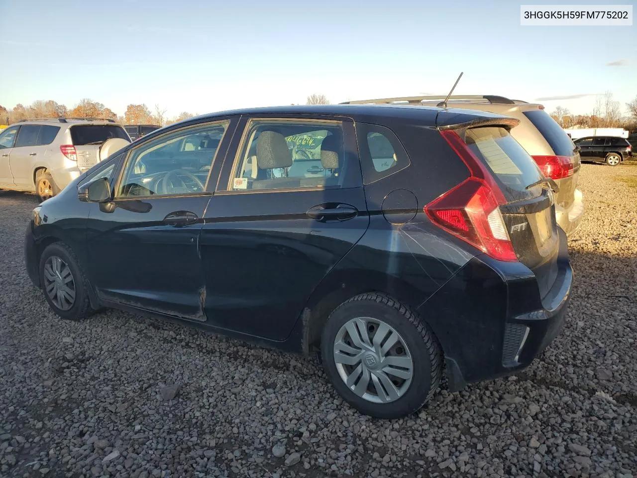 2015 Honda Fit Lx VIN: 3HGGK5H59FM775202 Lot: 79036114