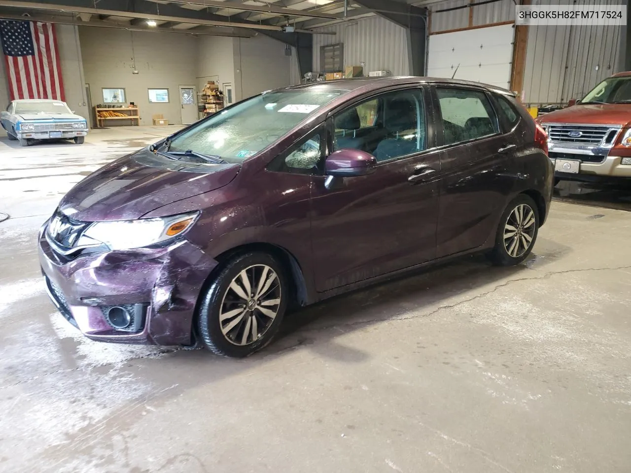 3HGGK5H82FM717524 2015 Honda Fit Ex