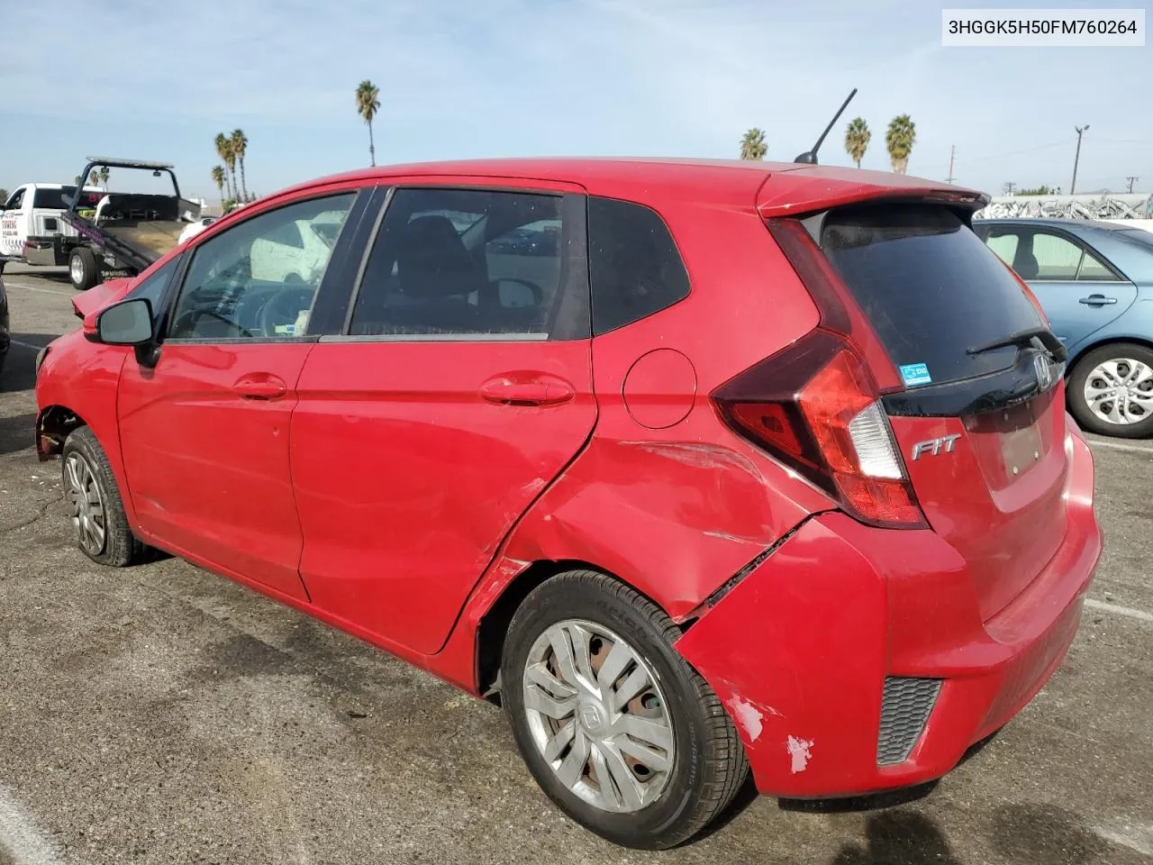 2015 Honda Fit Lx VIN: 3HGGK5H50FM760264 Lot: 79321804