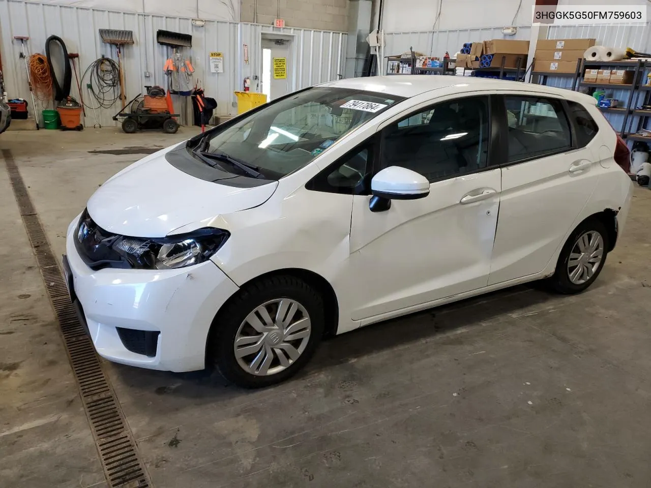 2015 Honda Fit Lx VIN: 3HGGK5G50FM759603 Lot: 79417864