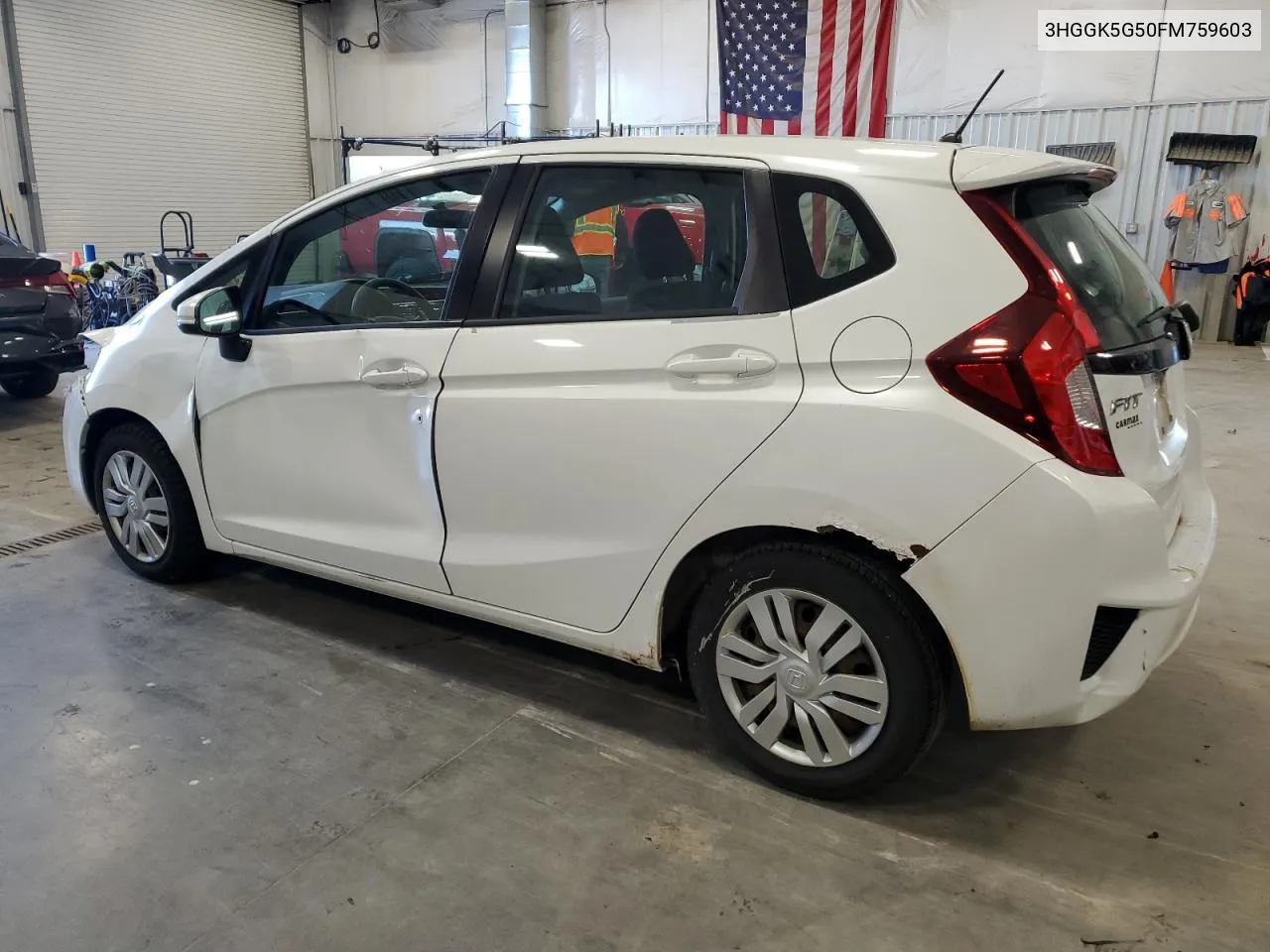 2015 Honda Fit Lx VIN: 3HGGK5G50FM759603 Lot: 79417864