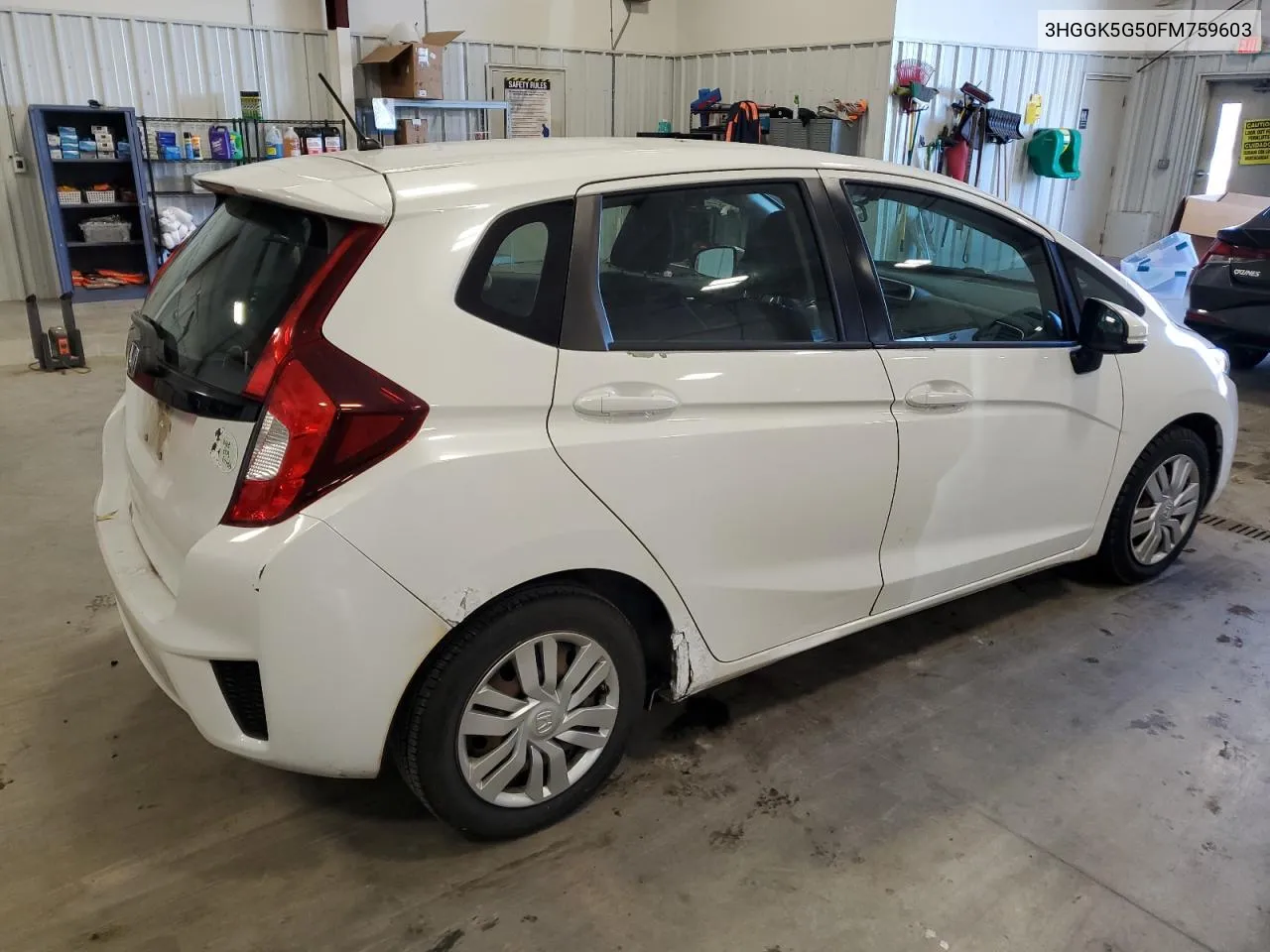 2015 Honda Fit Lx VIN: 3HGGK5G50FM759603 Lot: 79417864