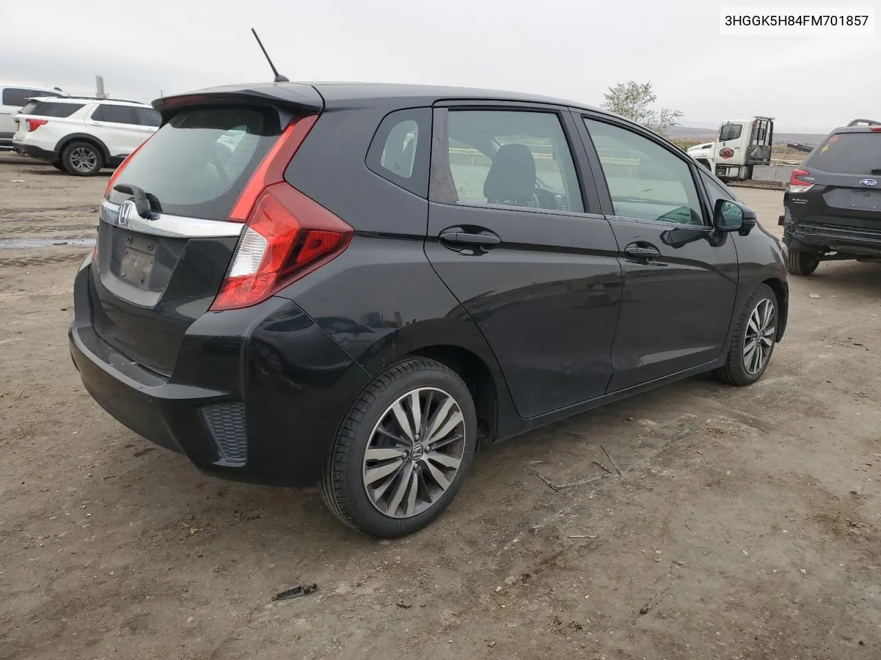 2015 Honda Fit Ex VIN: 3HGGK5H84FM701857 Lot: 79523184