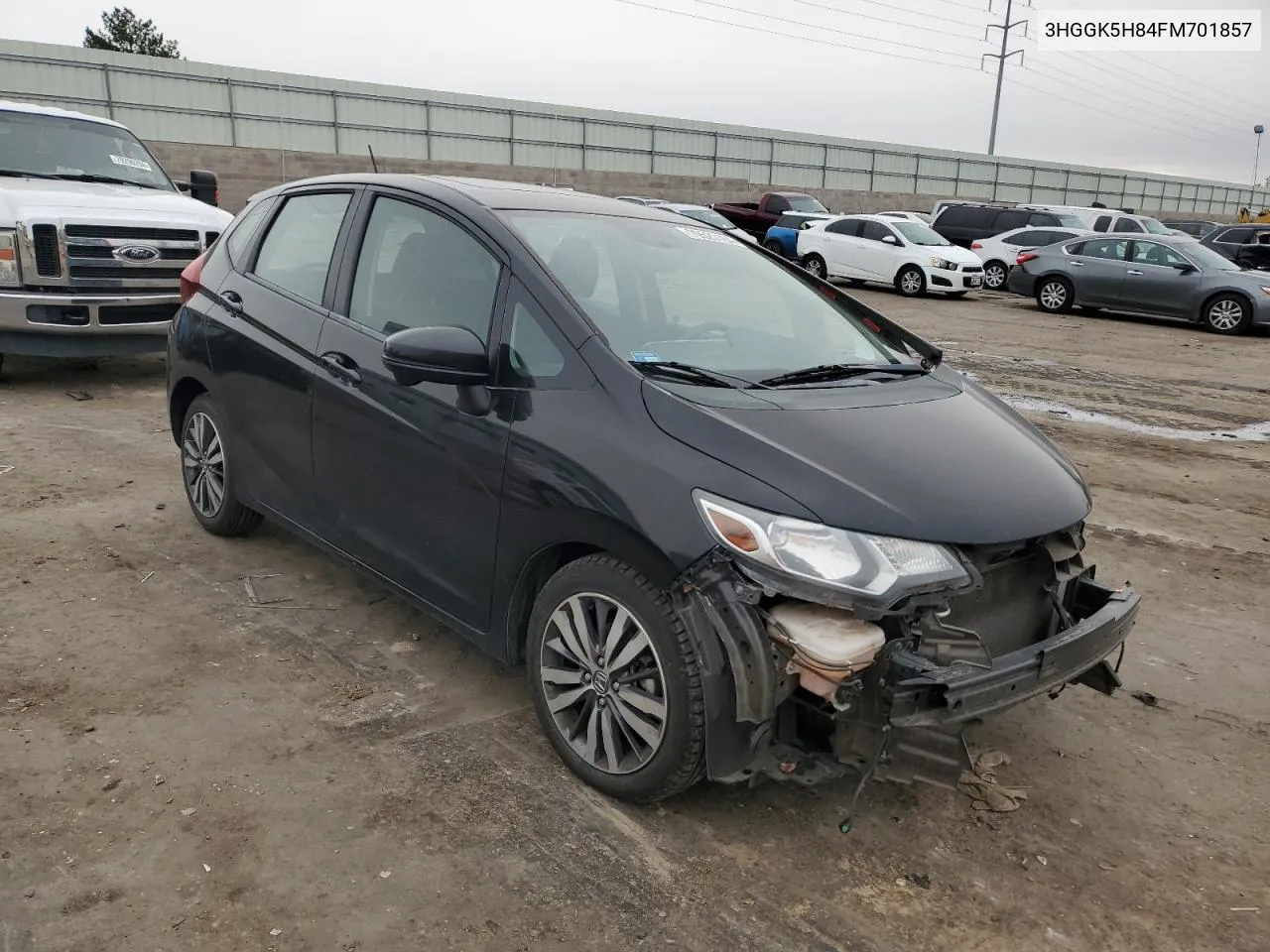 2015 Honda Fit Ex VIN: 3HGGK5H84FM701857 Lot: 79523184