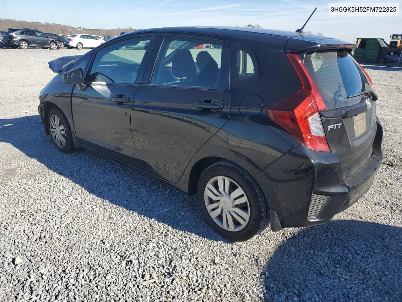 2015 Honda Fit Lx VIN: 3HGGK5H52FM722325 Lot: 80241713