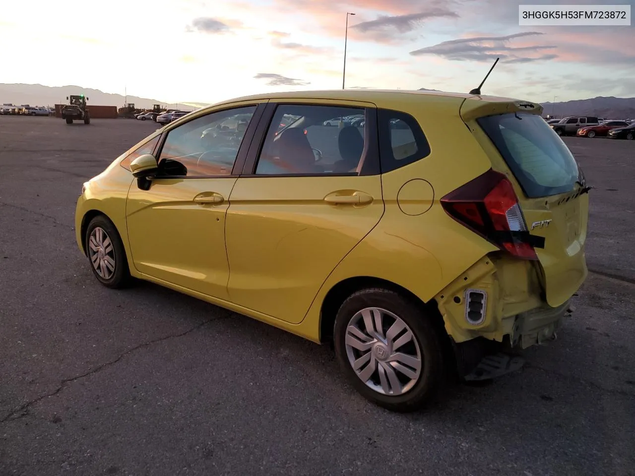 2015 Honda Fit Lx VIN: 3HGGK5H53FM723872 Lot: 80287904