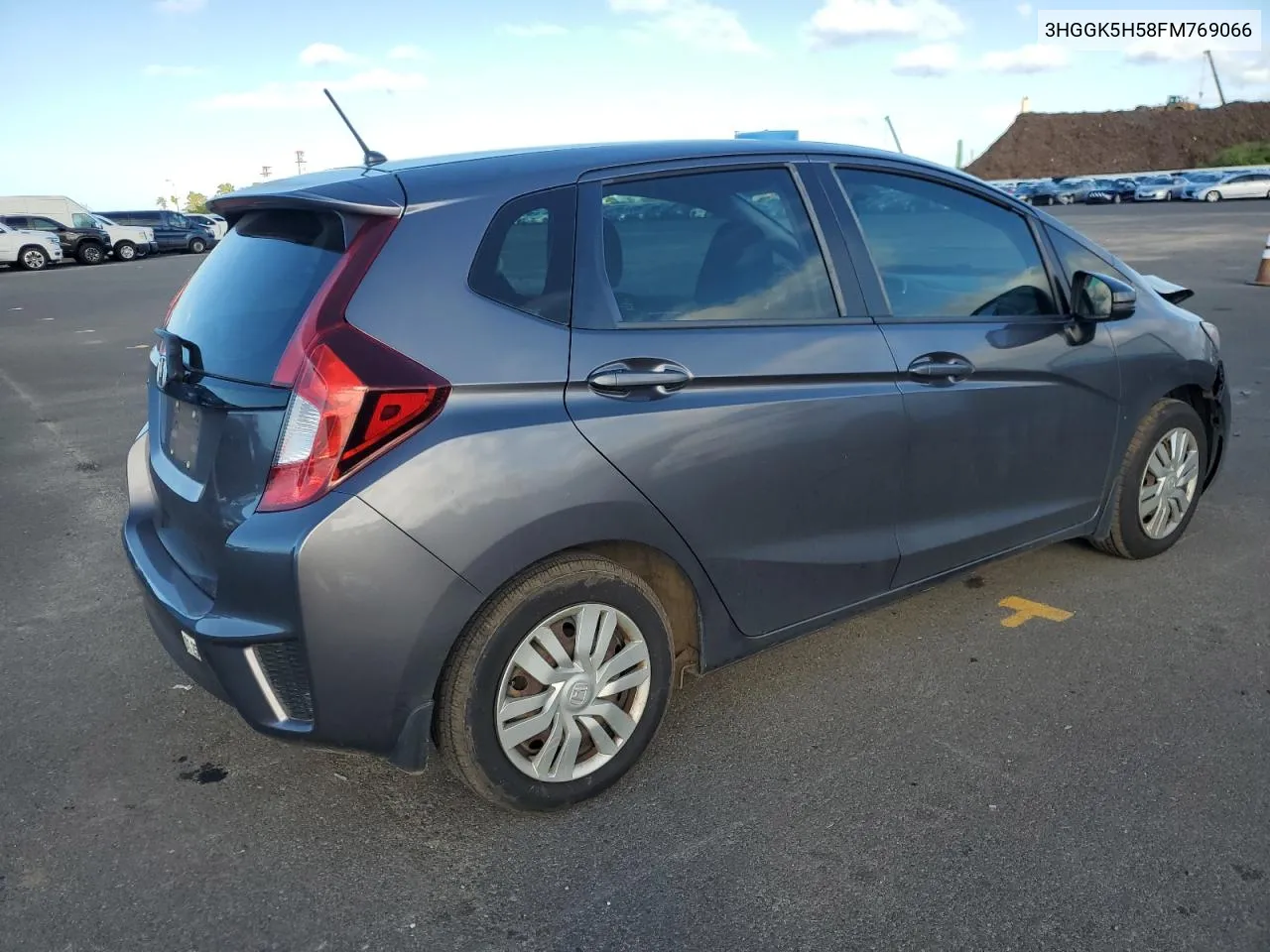 2015 Honda Fit Lx VIN: 3HGGK5H58FM769066 Lot: 80844684