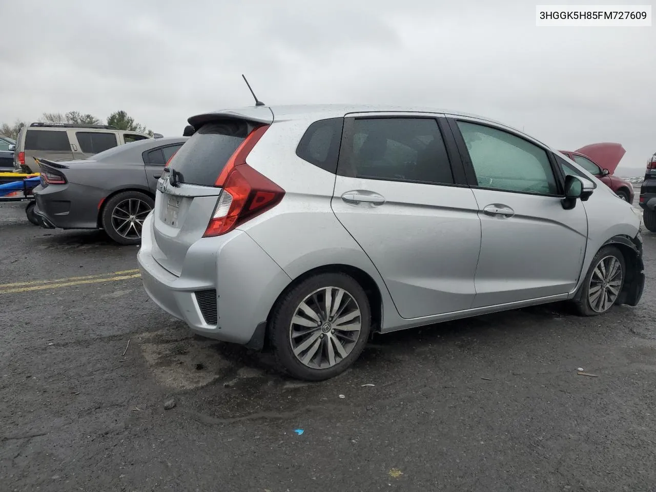 2015 Honda Fit Ex VIN: 3HGGK5H85FM727609 Lot: 81146314