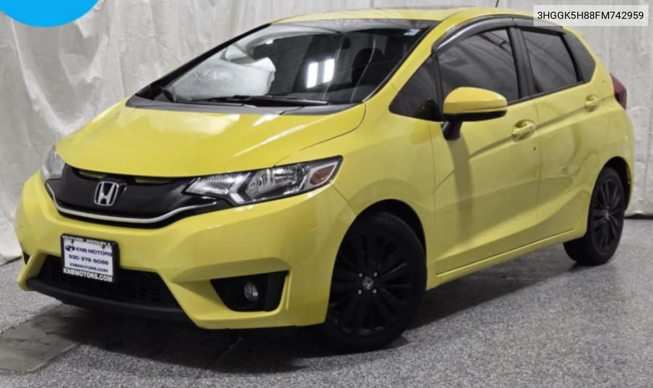 2015 Honda Fit Ex VIN: 3HGGK5H88FM742959 Lot: 81428074