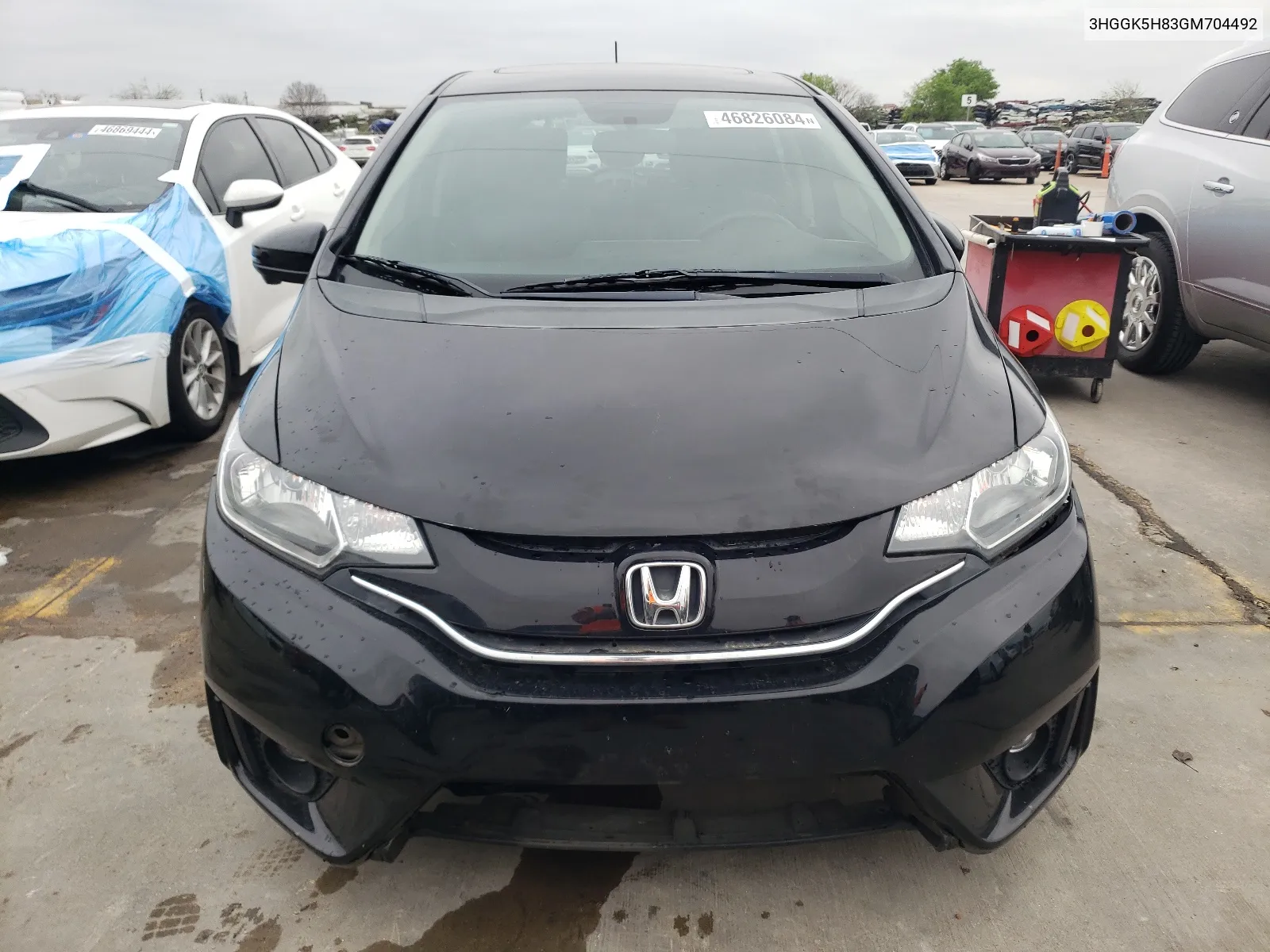 3HGGK5H83GM704492 2016 Honda Fit Ex