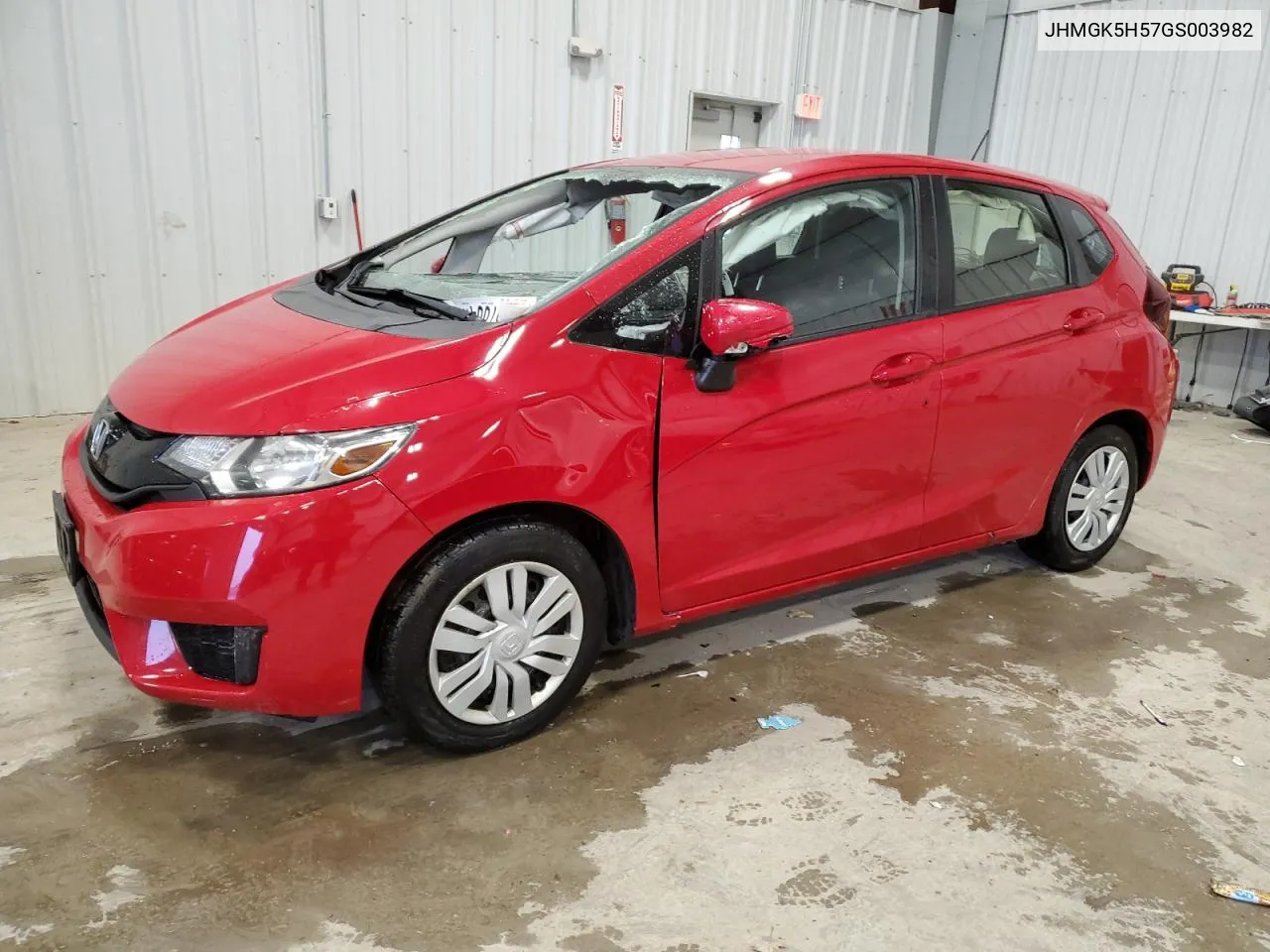 JHMGK5H57GS003982 2016 Honda Fit Lx