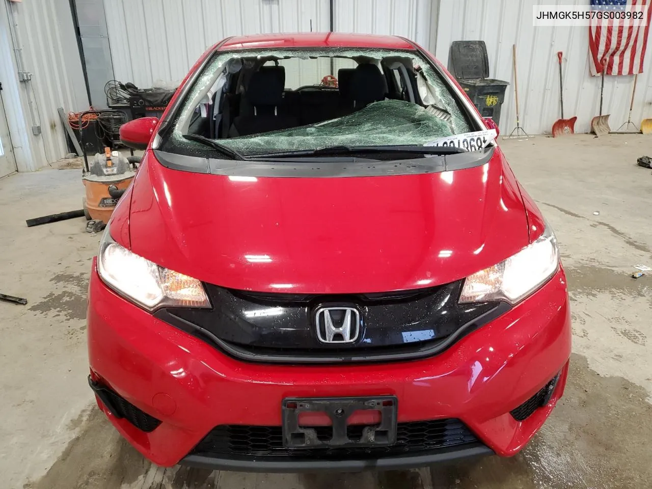 2016 Honda Fit Lx VIN: JHMGK5H57GS003982 Lot: 48987804