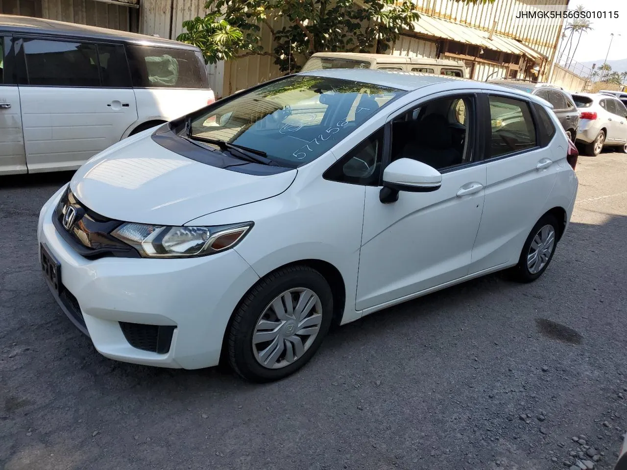 JHMGK5H56GS010115 2016 Honda Fit Lx