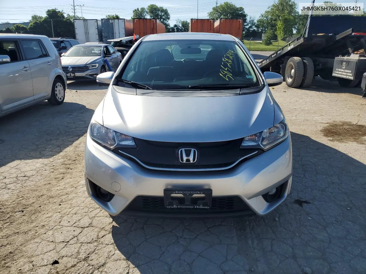 JHMGK5H76GX045421 2016 Honda Fit Ex