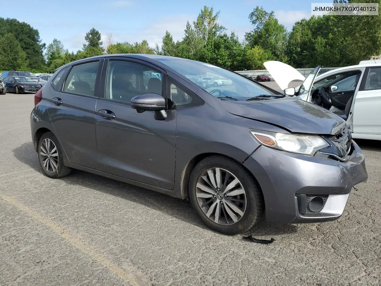 JHMGK5H7XGX040125 2016 Honda Fit Ex