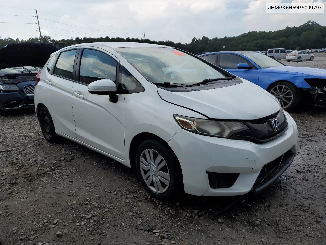 JHMGK5H59GS009797 2016 Honda Fit Lx