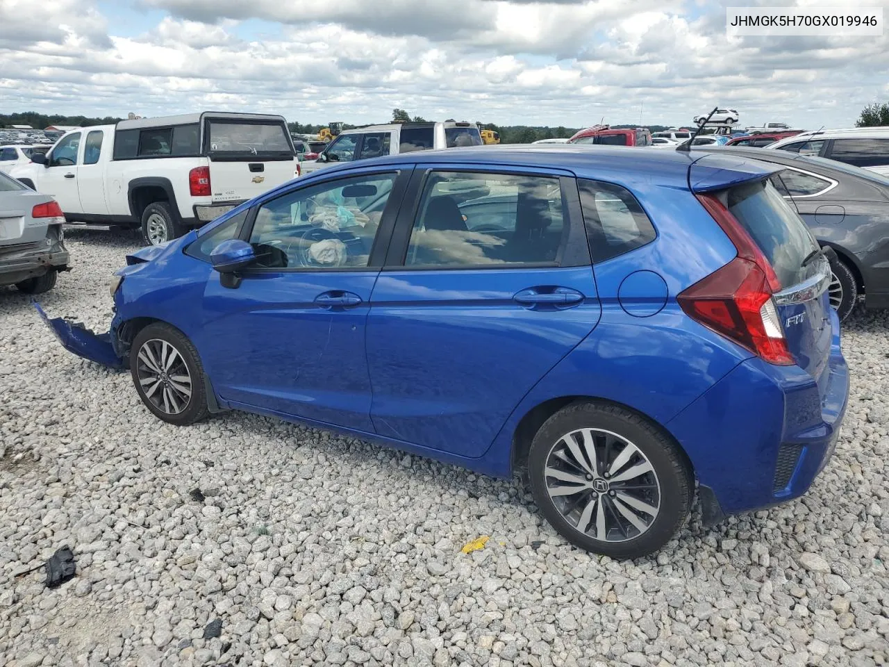 JHMGK5H70GX019946 2016 Honda Fit Ex