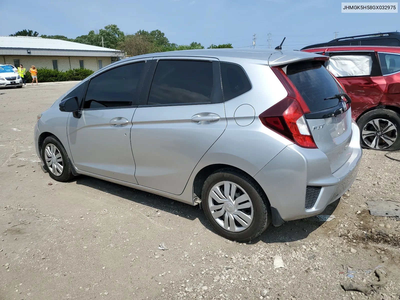 2016 Honda Fit Lx VIN: JHMGK5H58GX032975 Lot: 66609264