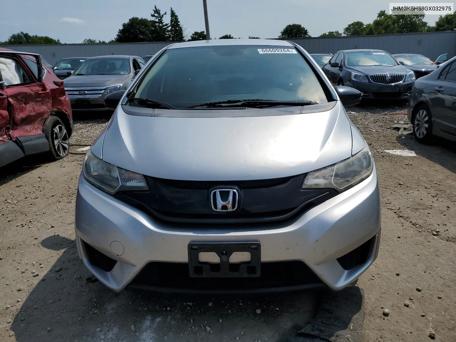 2016 Honda Fit Lx VIN: JHMGK5H58GX032975 Lot: 66609264