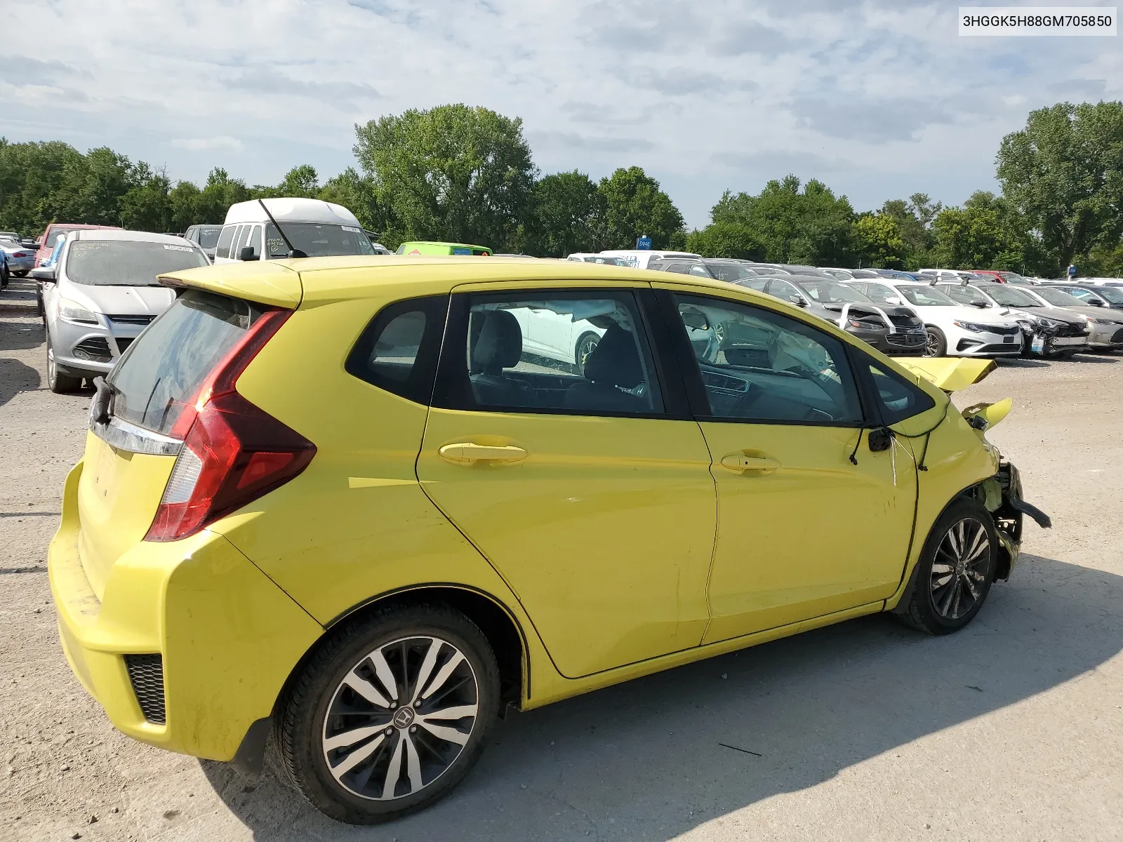 2016 Honda Fit Ex VIN: 3HGGK5H88GM705850 Lot: 66675144