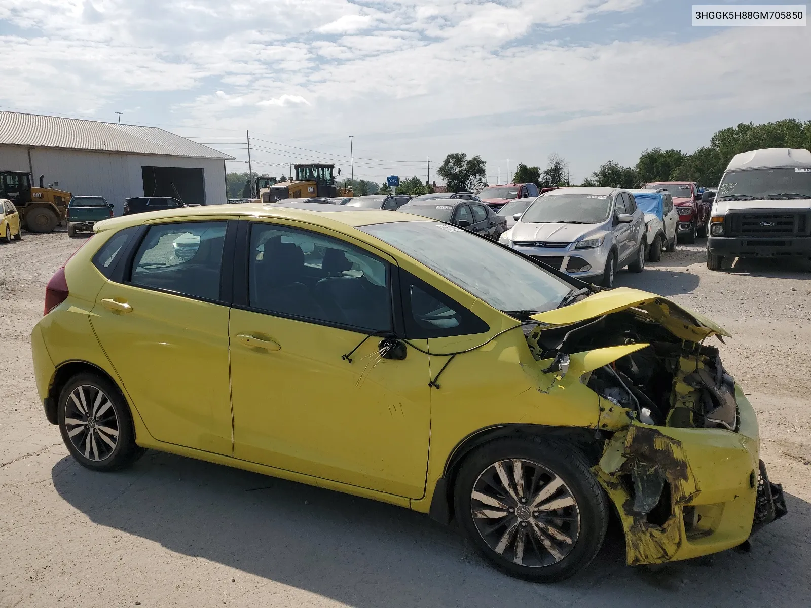 2016 Honda Fit Ex VIN: 3HGGK5H88GM705850 Lot: 66675144