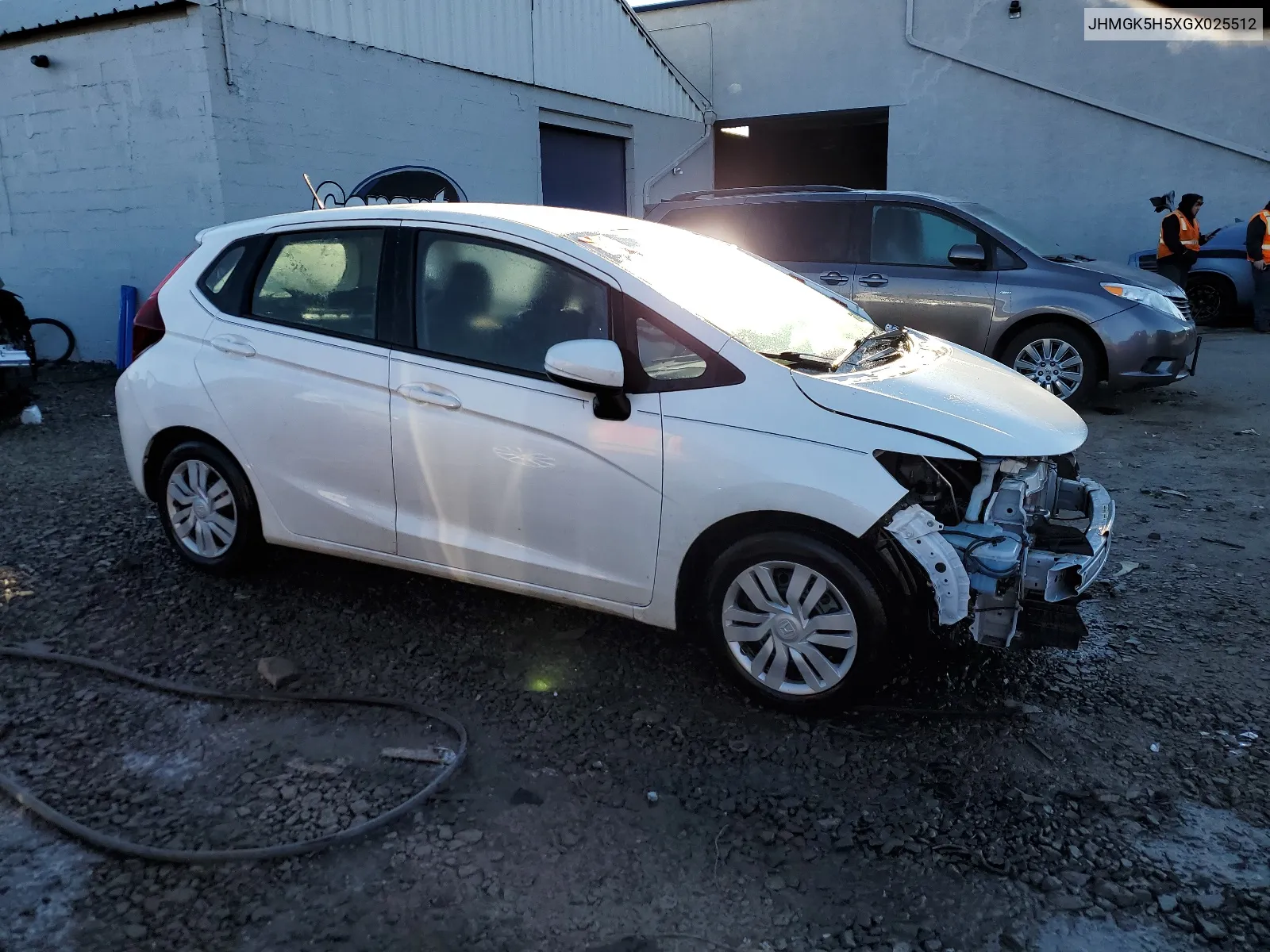 JHMGK5H5XGX025512 2016 Honda Fit Lx