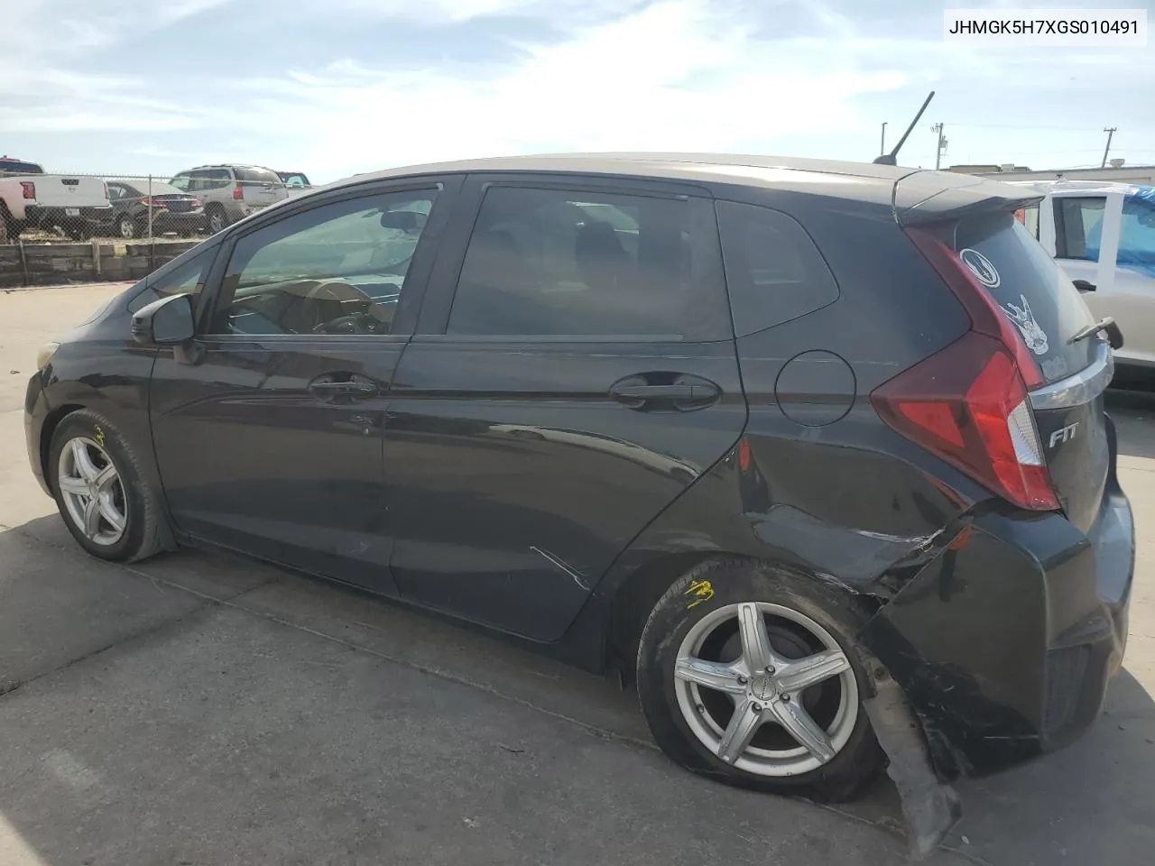 JHMGK5H7XGS010491 2016 Honda Fit Ex