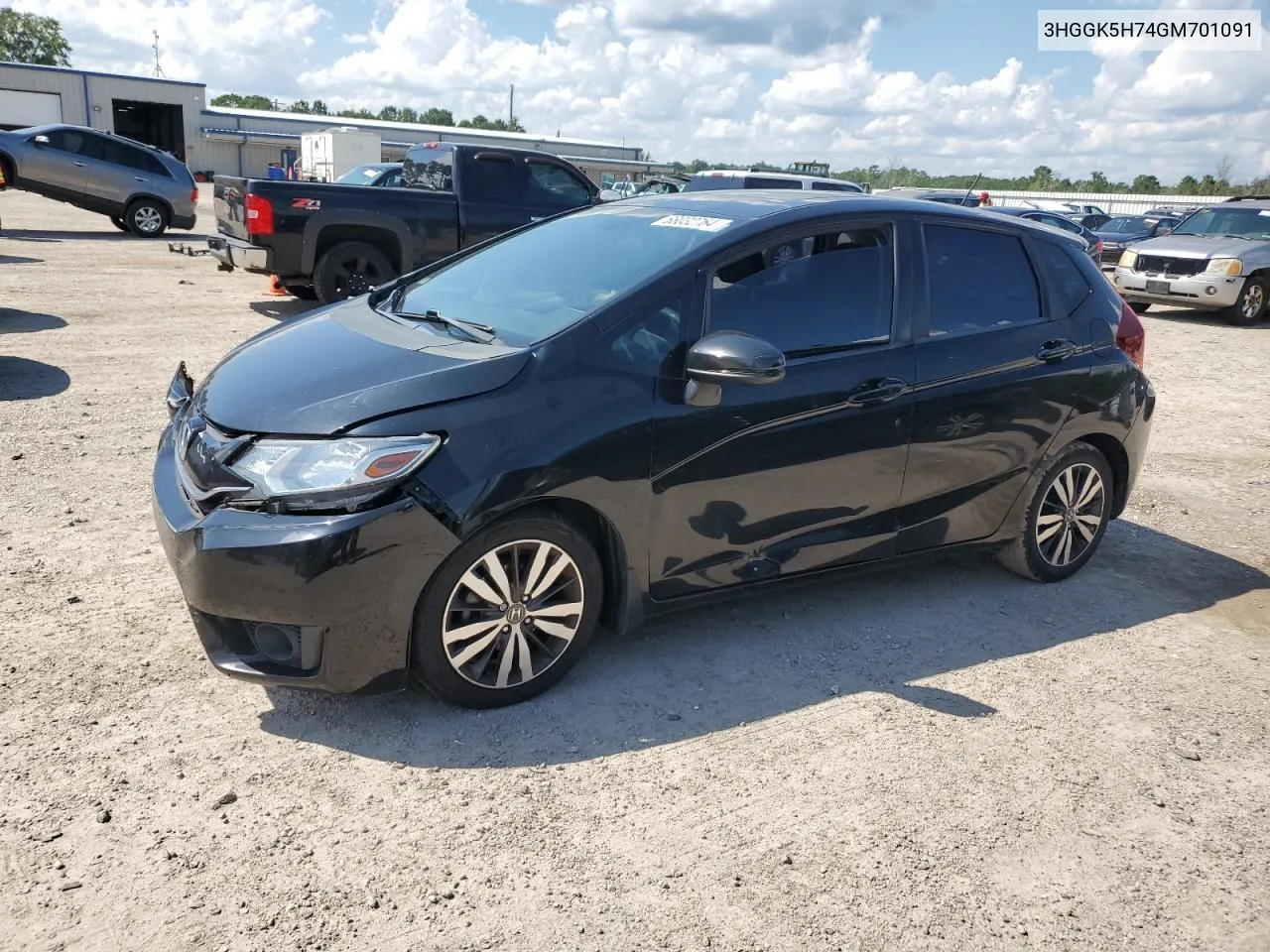 2016 Honda Fit Ex VIN: 3HGGK5H74GM701091 Lot: 68032764