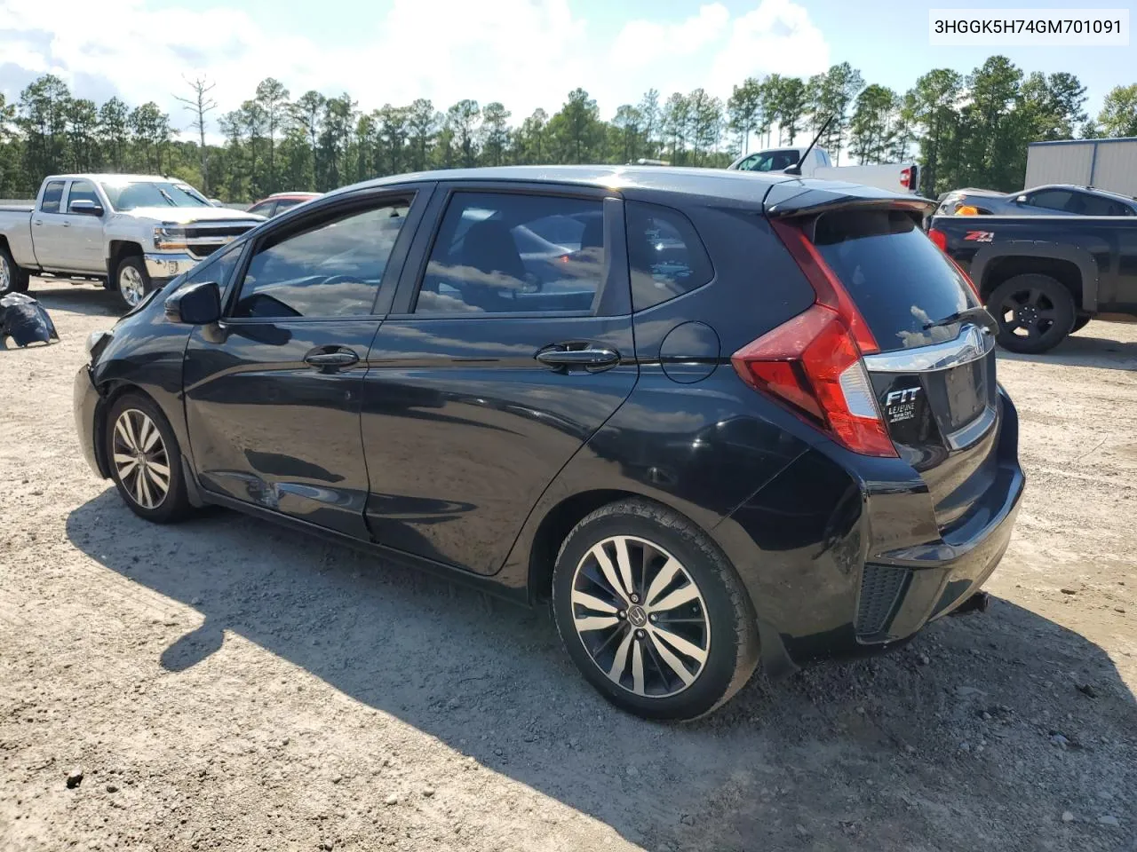 2016 Honda Fit Ex VIN: 3HGGK5H74GM701091 Lot: 68032764