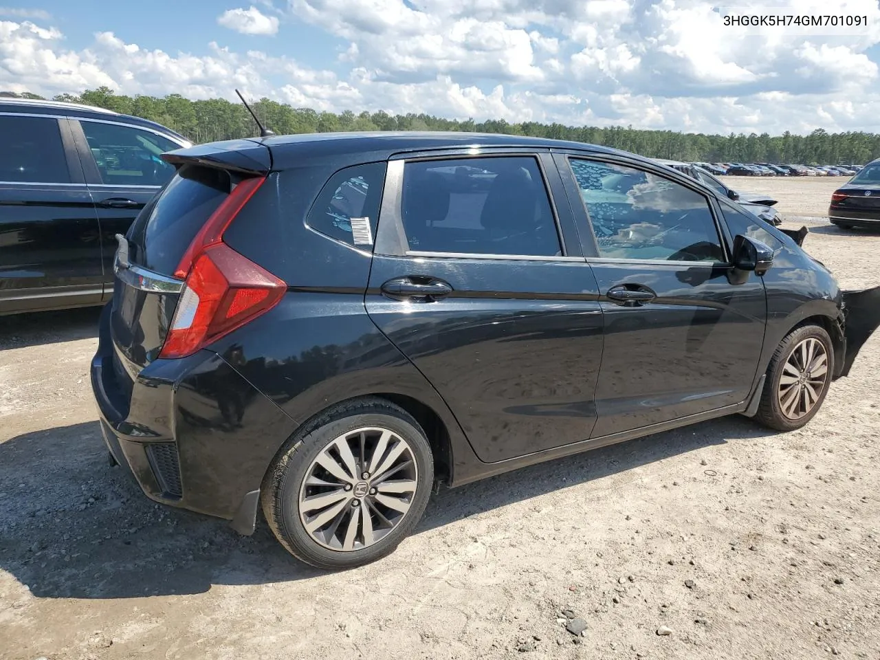 2016 Honda Fit Ex VIN: 3HGGK5H74GM701091 Lot: 68032764