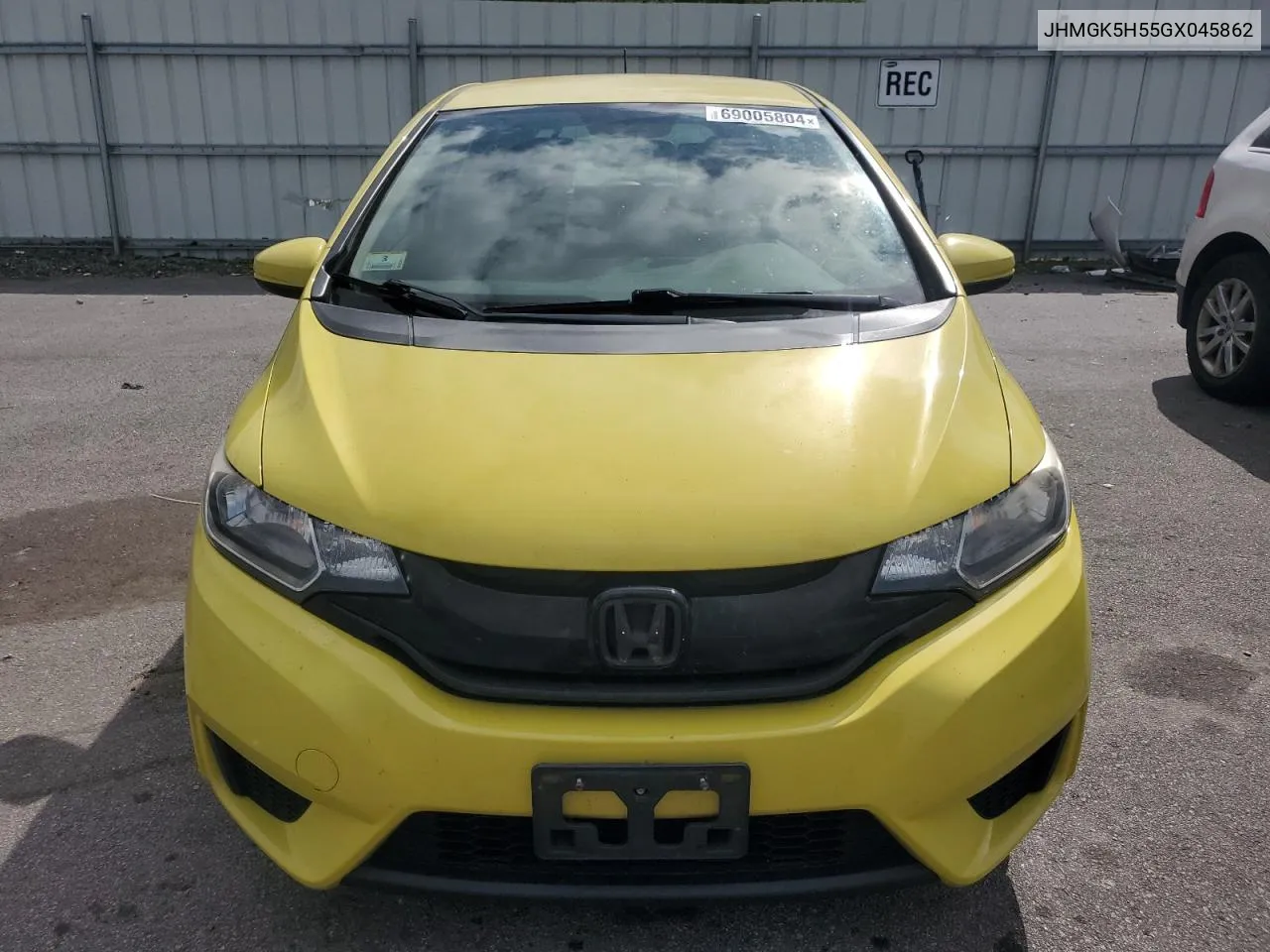 2016 Honda Fit Lx VIN: JHMGK5H55GX045862 Lot: 69005804