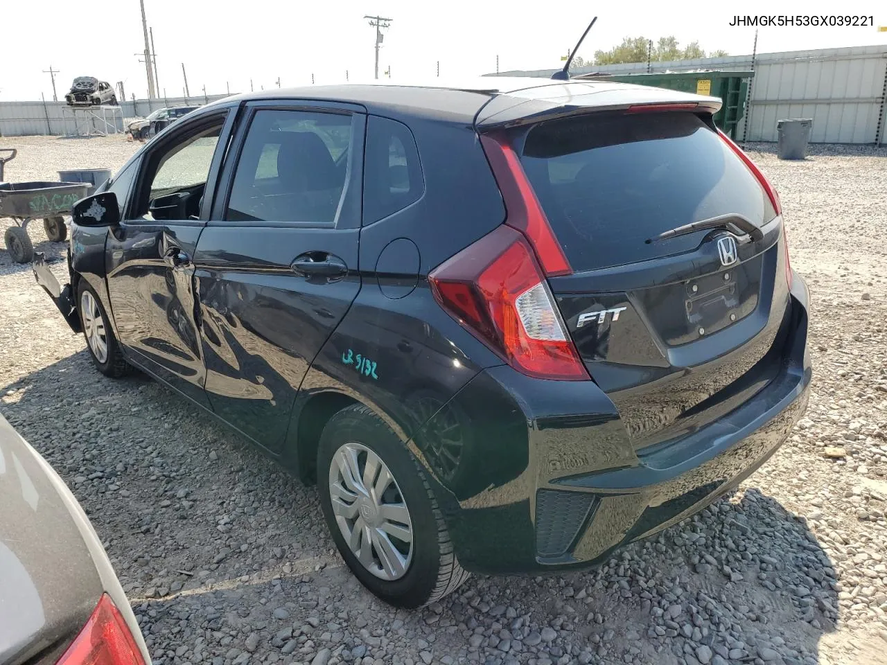 2016 Honda Fit Lx VIN: JHMGK5H53GX039221 Lot: 69155554