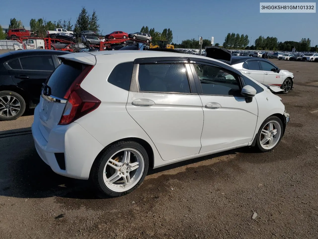 2016 Honda Fit Ex VIN: 3HGGK5H81GM101332 Lot: 69495204