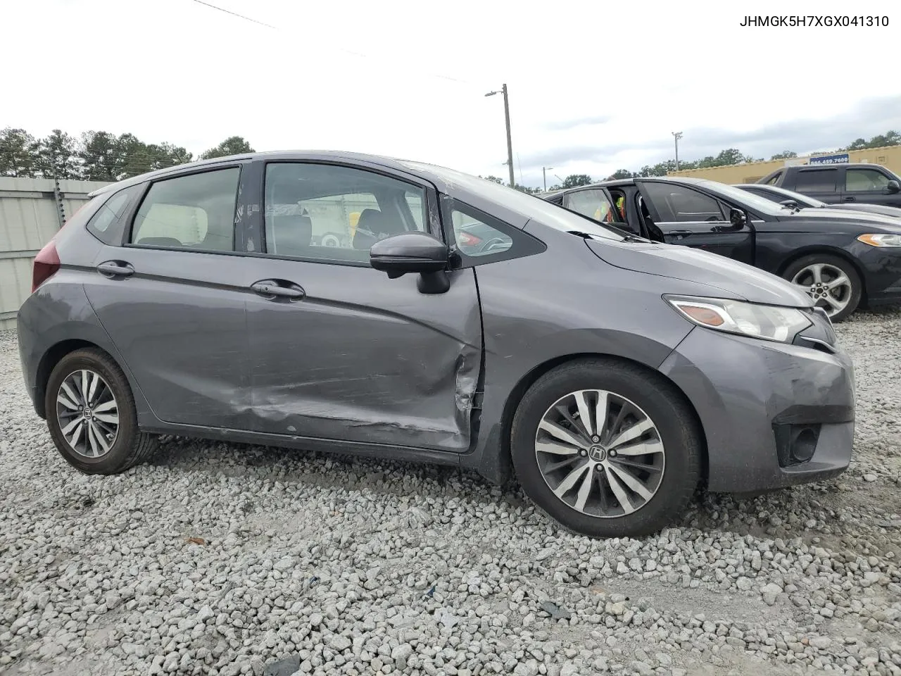 2016 Honda Fit Ex VIN: JHMGK5H7XGX041310 Lot: 69923724