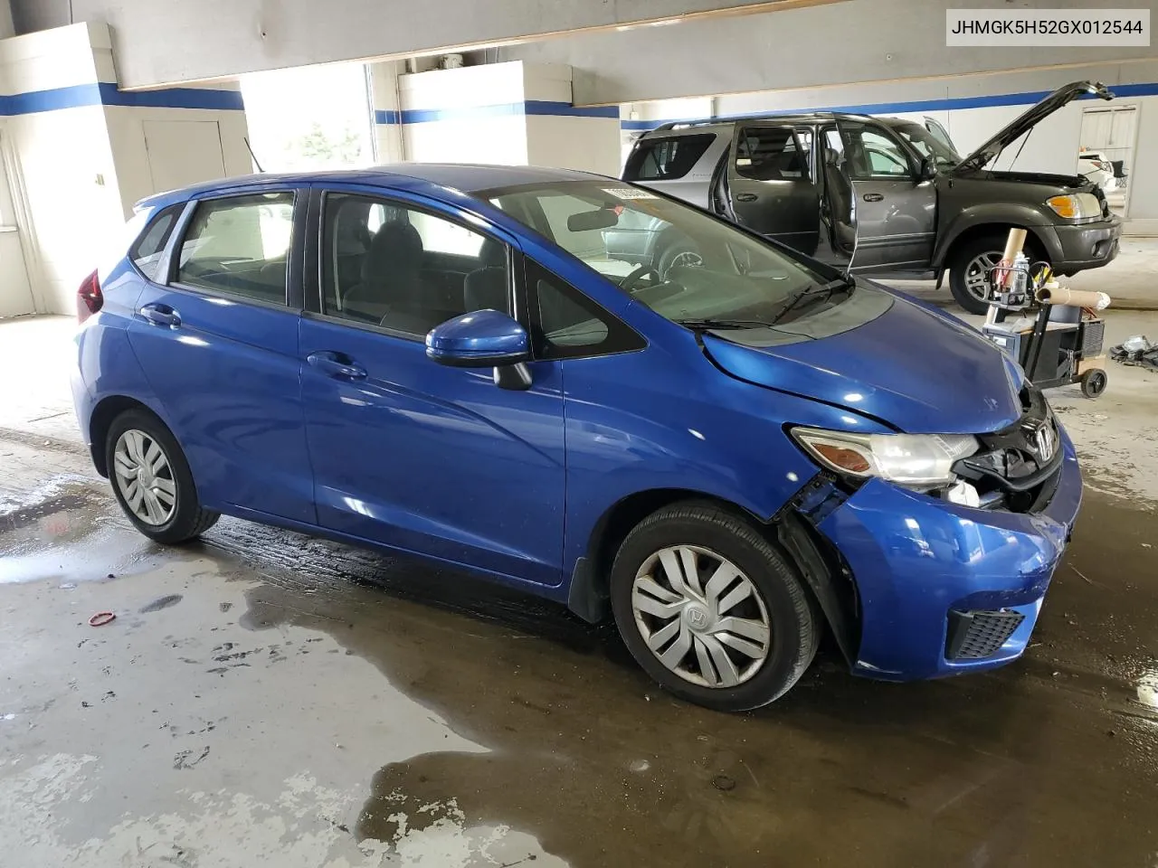 2016 Honda Fit Lx VIN: JHMGK5H52GX012544 Lot: 70039404