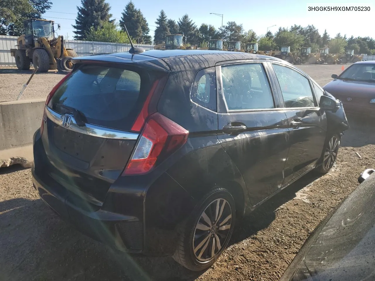 2016 Honda Fit Ex VIN: 3HGGK5H9XGM705230 Lot: 70329884