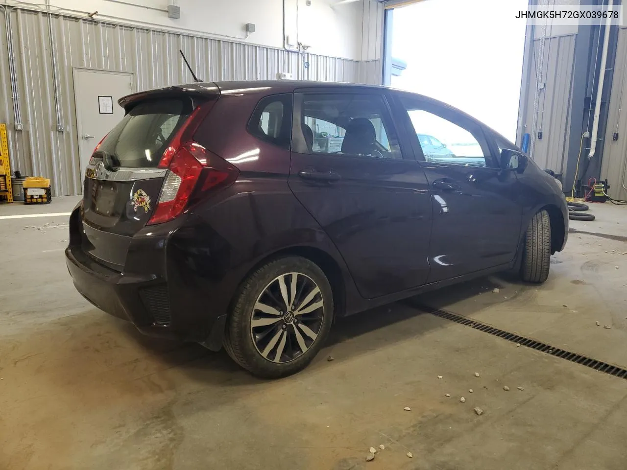 2016 Honda Fit Ex VIN: JHMGK5H72GX039678 Lot: 71064144