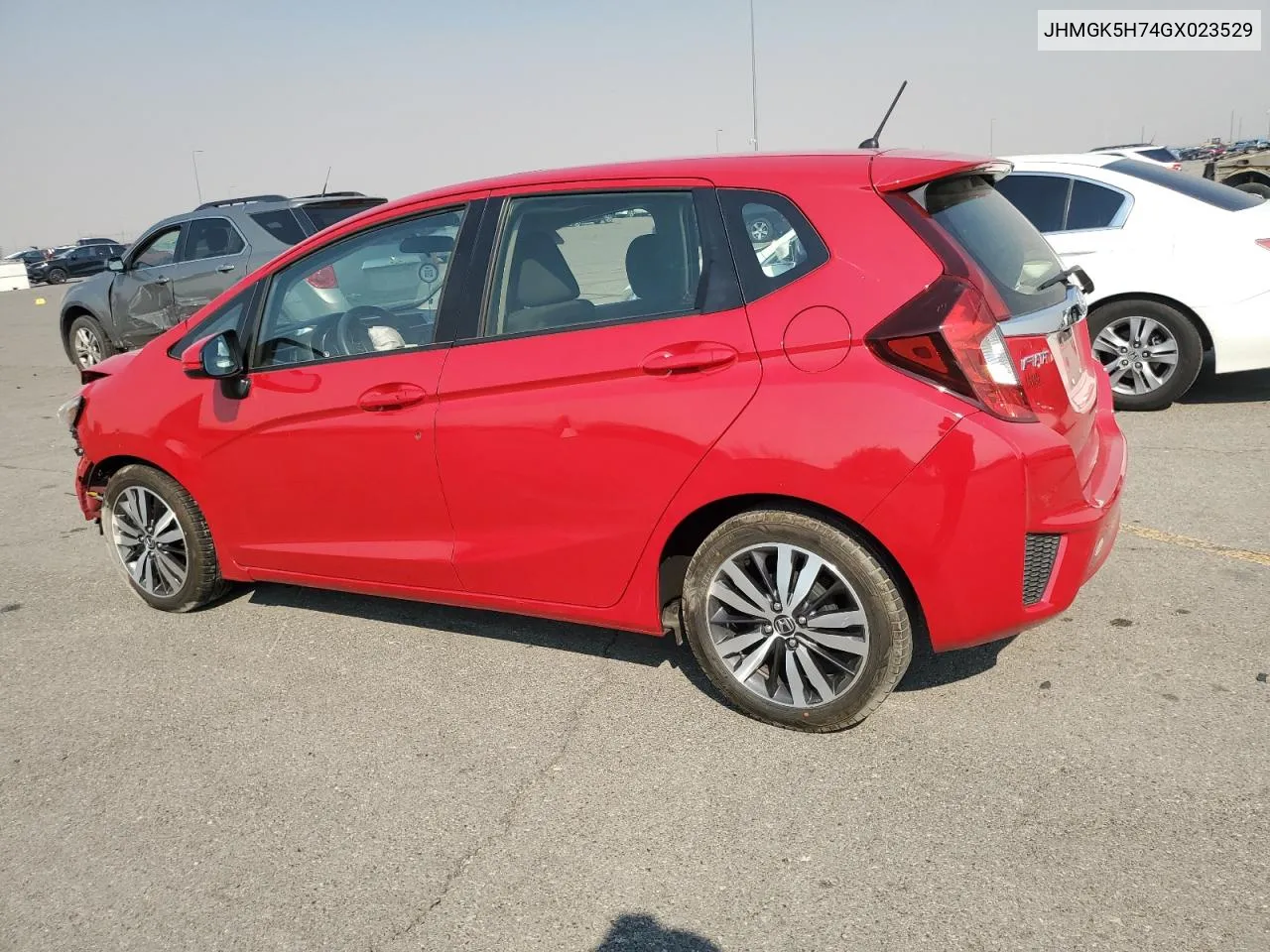 2016 Honda Fit Ex VIN: JHMGK5H74GX023529 Lot: 71252294