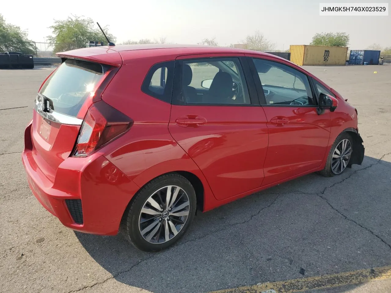 2016 Honda Fit Ex VIN: JHMGK5H74GX023529 Lot: 71252294