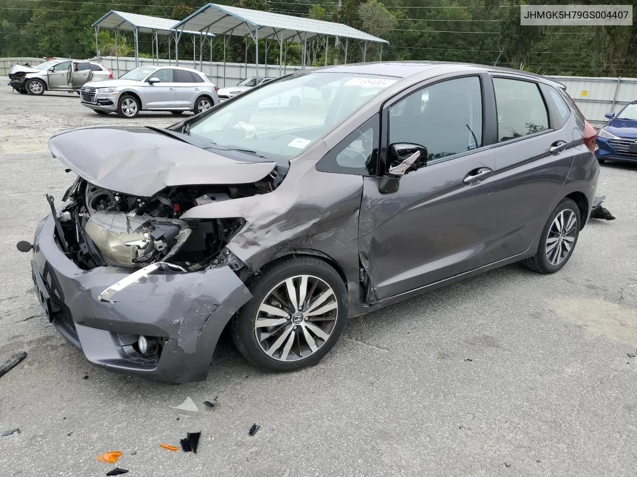 JHMGK5H79GS004407 2016 Honda Fit Ex