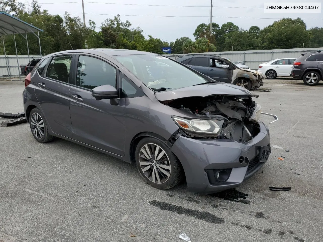 2016 Honda Fit Ex VIN: JHMGK5H79GS004407 Lot: 71384004