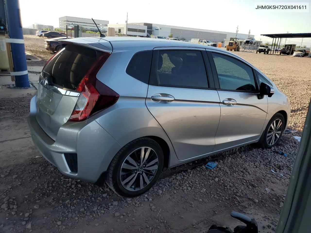 2016 Honda Fit Ex VIN: JHMGK5H72GX041611 Lot: 71398424