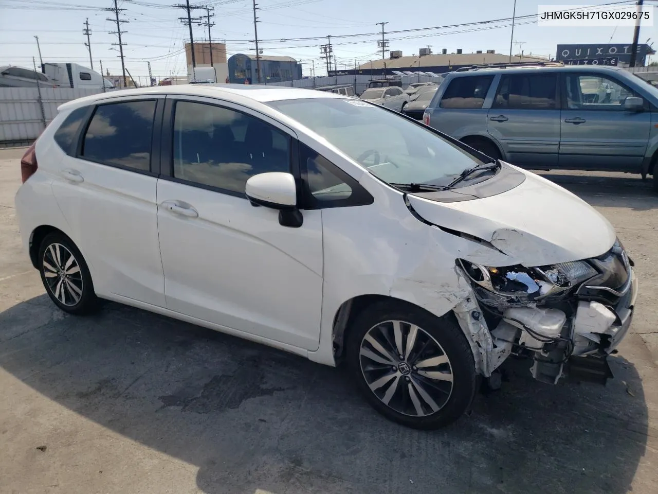 2016 Honda Fit Ex VIN: JHMGK5H71GX029675 Lot: 71454814