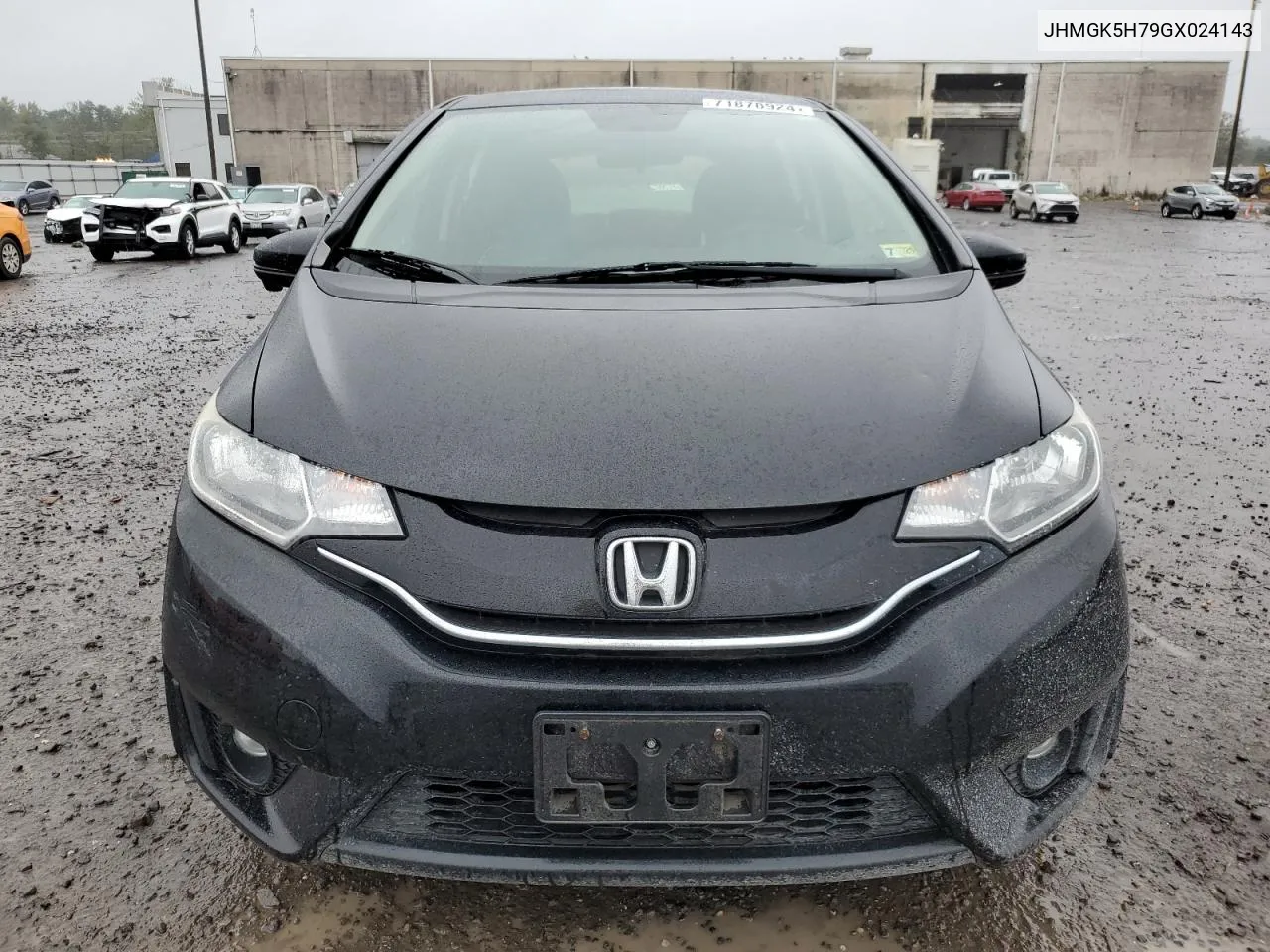 2016 Honda Fit Ex VIN: JHMGK5H79GX024143 Lot: 71878924