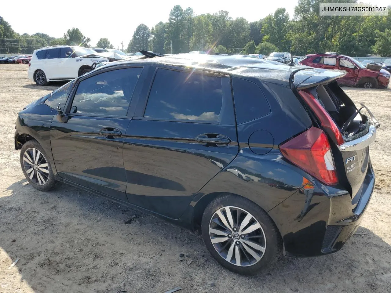 JHMGK5H78GS001367 2016 Honda Fit Ex